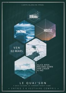 Carte Blanche - Electronic Music All Night Long | Quai'Son