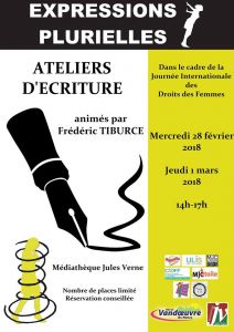 Ateliers d'écriture