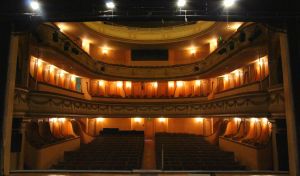 Visite du théâtre de la méridienne de Lunéville