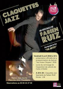 Un spectacle de Fabien RUIZ, claquette Jazz