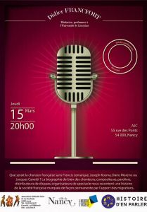 Conference-débat « Immigration et chanson »