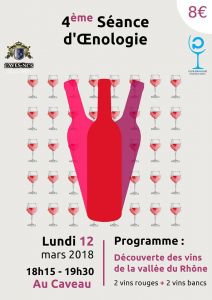 Séance œnologie : Découverte des vins de la vallée du Rhône