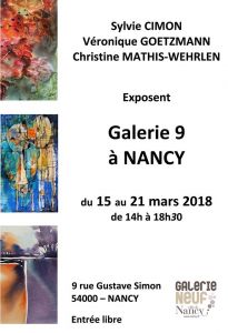 Exposition à la galerie 9