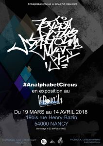 Vernissage #AnalphabetCircus !