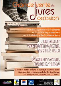 FLYERS VENTE DE LIVRES