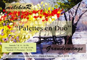 melchioR, palettes en duo