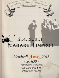 cabaret impro avec le clito