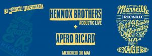 Hennox Brothers Acoustic Live // Apéro Ricard