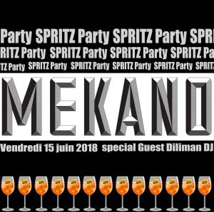 Soirée Mekano "Spritz" avec Diliman/You AreHere