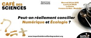 Café-Sciences: Numérique et Écologie
