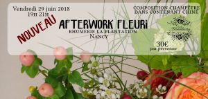 Afterwork Fleuri