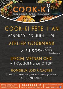 Cook ki fête ses un an
