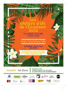 Ateliers d'été à L'excelsior 2018