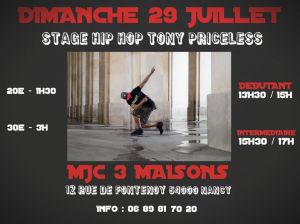 Stage de danse