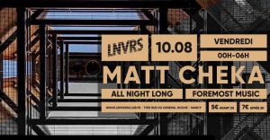 Matt Cheka (Foremost Music) All Night Long