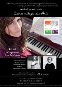 Récital de piano à la brunerie