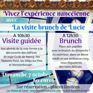 Les visites brunch de Lucie
