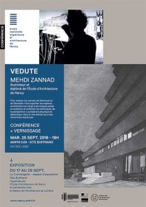 Affiche Conférence Mehdi Zannad 