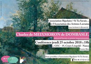 Conférence sur Meixmoron de Dombasle