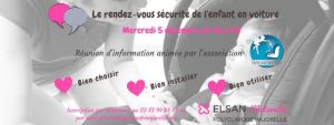 Le RDV sécurité de l'enfant en voiture