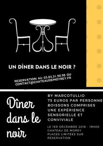 Diner dans le noir