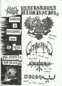 Les Chants De Nihil / Goatvermin / S U T U R E / Daesh SS .Nancy