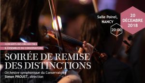 Soirée de remise des distinctions