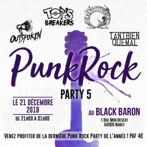 Punk Rock Party 5 - Black barron