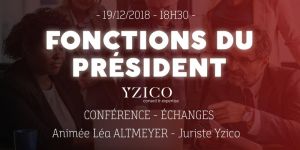 Fonctions du président - Yzico