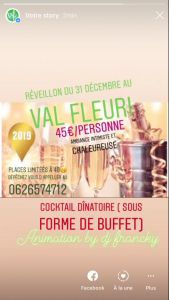 Nouvel an au domaine du val fleuri
