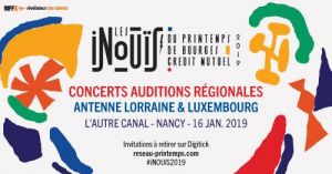iNOUïS 2019 | Audition Régionale Lorraine & Luxembourg