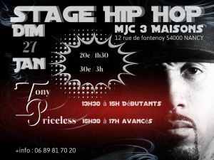 Stage Hip hop à la MJC des Trois Maisons