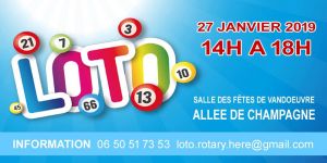 Loto au profit de l’hôpital d’enfants de Brabois et du centre de réadaptation de Flavigny