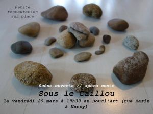 Apéro conte sous le caillou