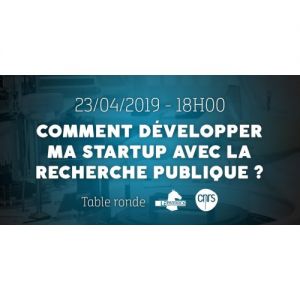 comment developper ma startup avec la recherche publique
