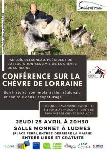 Conférence sur la Chèvre de Lorraine