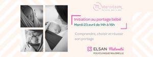 Initiation au portage bébé
