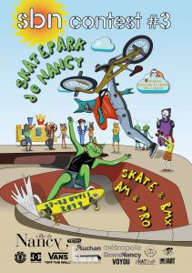 Le contest annuel au skatepark de Nancy revient pour la 3éme édition!