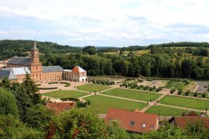 Les jardins de l’Abbaye Saint-Hydulphe de Moyenmoutier