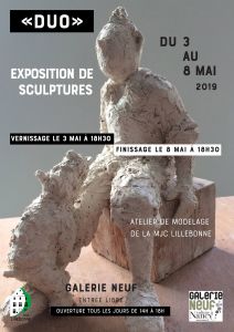 Duo, exposition de sculptures