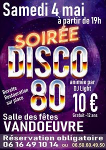soirée disco 80'