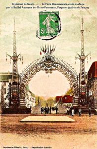 la ville autour du parc