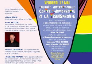 Ensemble face à la haine ! Table-ronde + spectacle