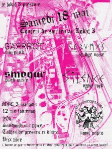 Concert annuel de soutien au lokal 3