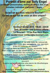 Réalisation d'un portrait d'âme par Sofy Engel