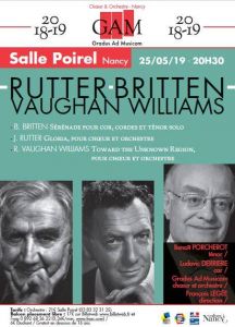 Concert Rutter BRITTEN