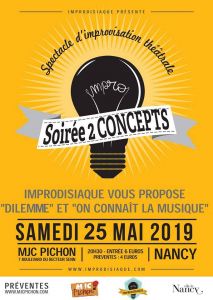 Venez nombreux voir notre Spectacle avec deux concepts