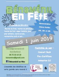 Fête organisée par l'association Bénaménil mieux vivre ensemble