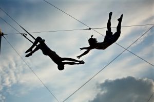 Ateliers trapèze volant au MEMÔ