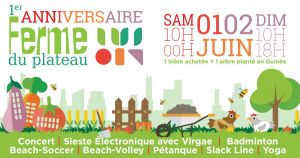 Premier Anniversaire de la Ferme du Plateau de Haye